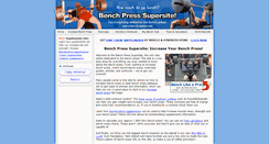 Desktop Screenshot of bench-press.net